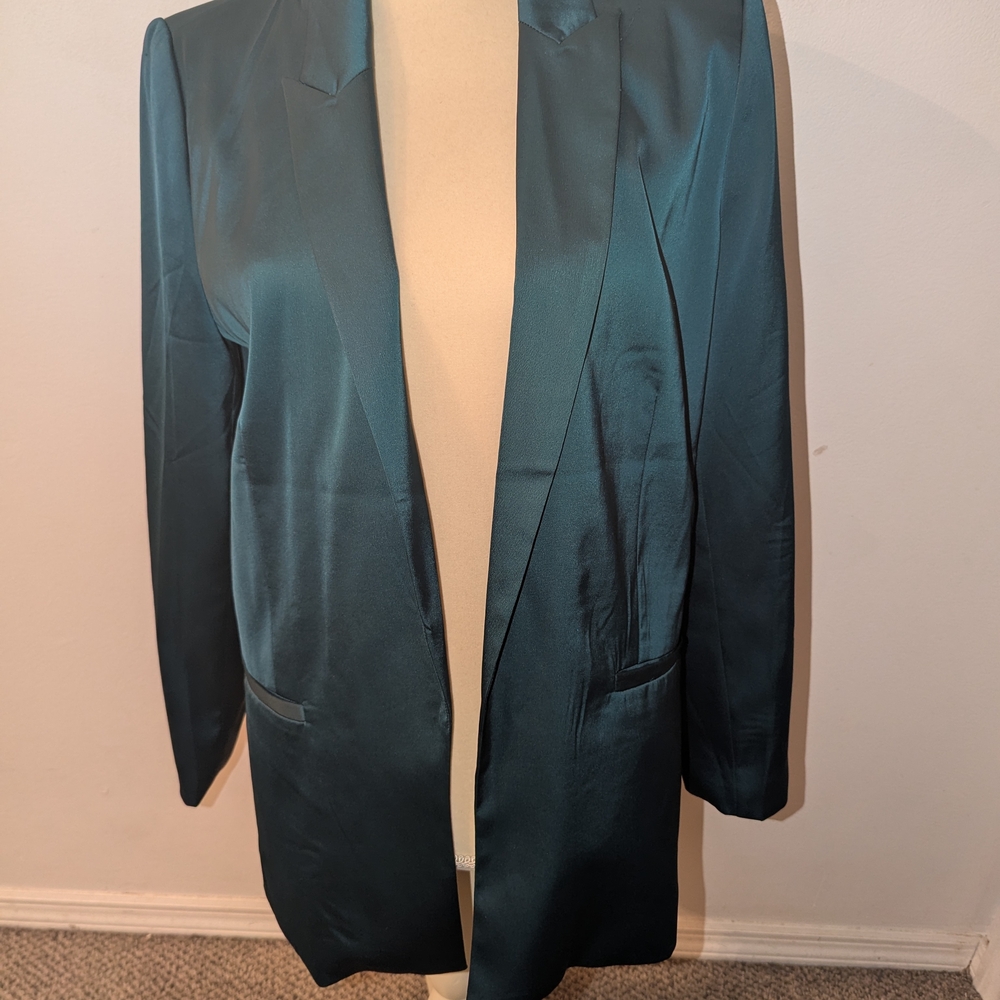 Elegant Teal Women's Blazer